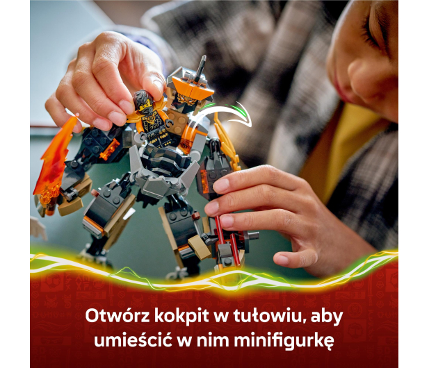 LEGO NINJAGO 71854 Mech specjalny Cole’a i Zane w smoczej zbroi - 1473537 - zdjęcie 10